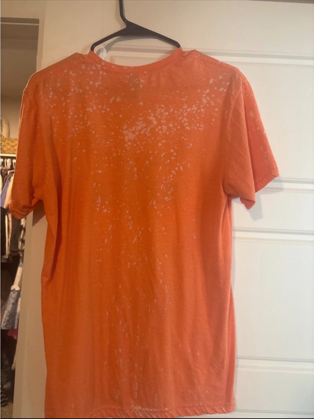Orange Graphic Tee with Leopard Bull Logo Morgan wallen - Picture 2 of 2
